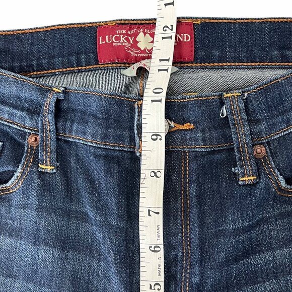 Lucky Brand Sofia Bootcut Jeans Womens Size 14/32 Dark Wash Regular Fit EUC - Picture 16 of 16